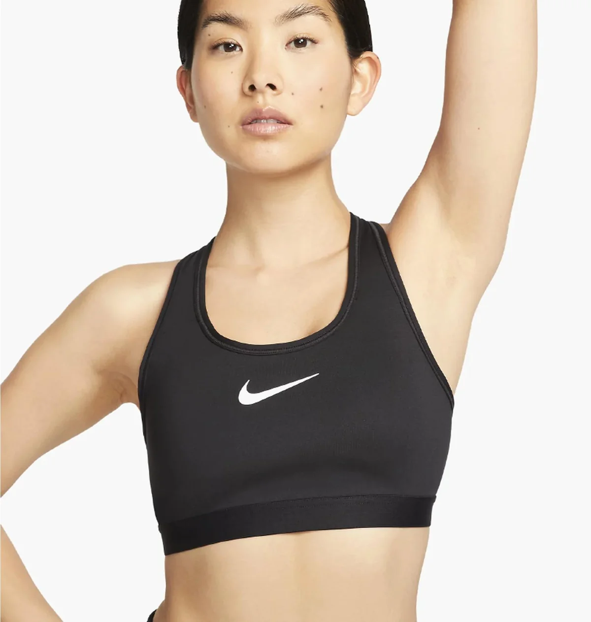 Спортивний топ жіночий Nike Swoosh High Support (DX6815-010)