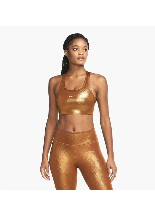 Спортивний топ жіночий Nike Swoosh Icnclsh Shmr Bra (CT3791-750)