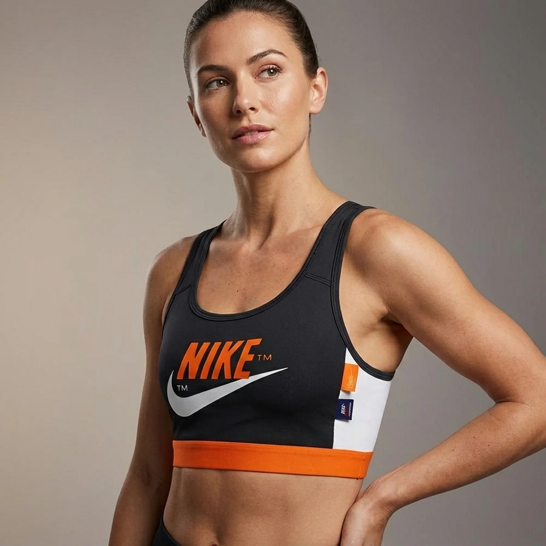 Спортивний топ жіночий Nike Swoosh Icon Clash Medium Support (CJ0706-010)