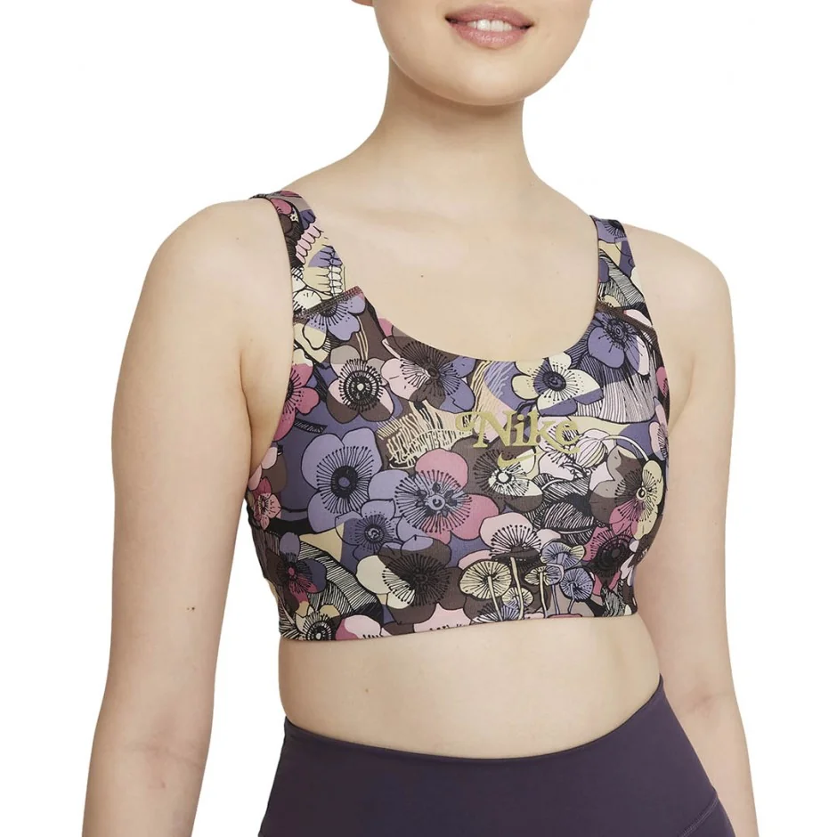 Спортивний топ жіночий Nike Swsh Femme Aop Sports Bra (CZ7733-004)
