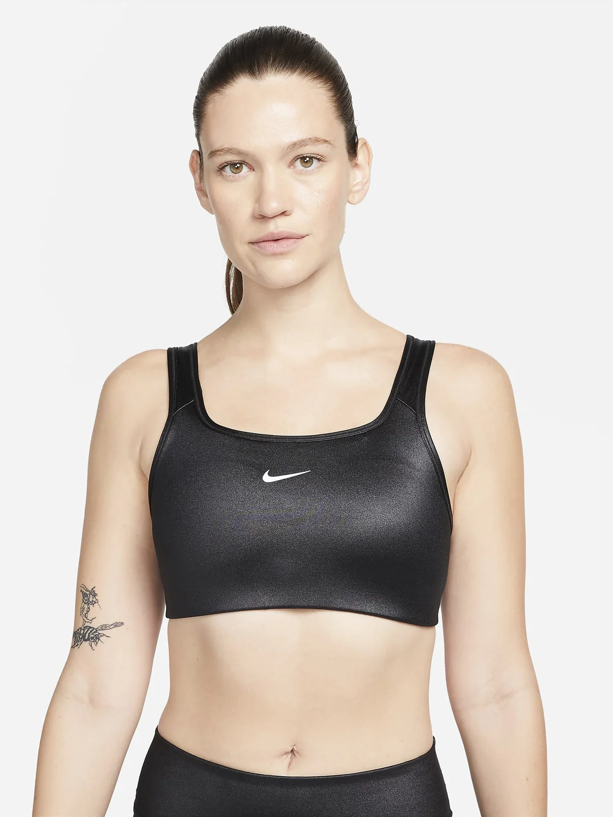 Спортивний топ жіночий Nike W Nk Df Swsh Shine Bra (DD1438-010)