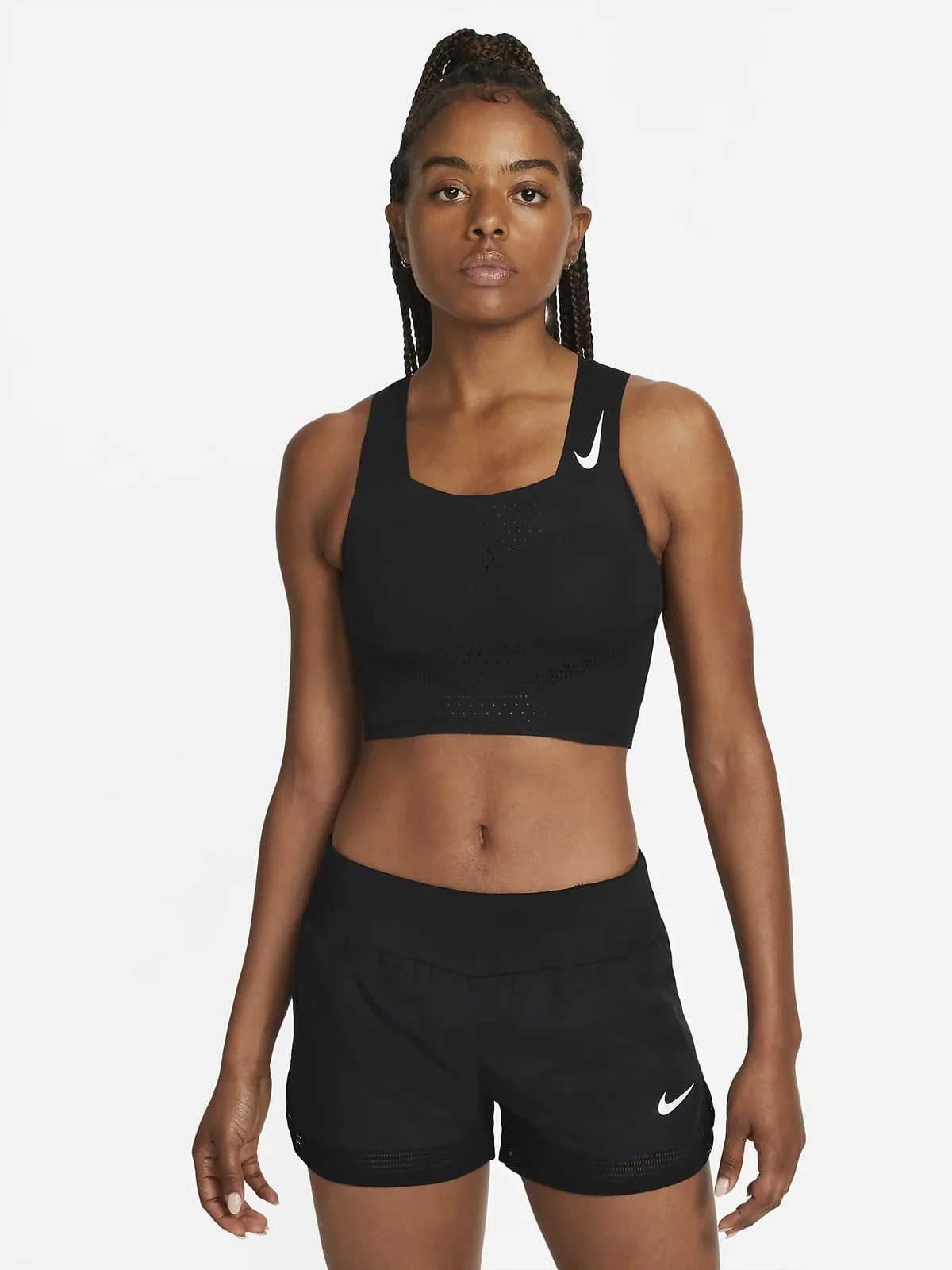 Спортивний топ жіночий Nike W Nk Dfadv Aroswft Crop (DM8728-010)