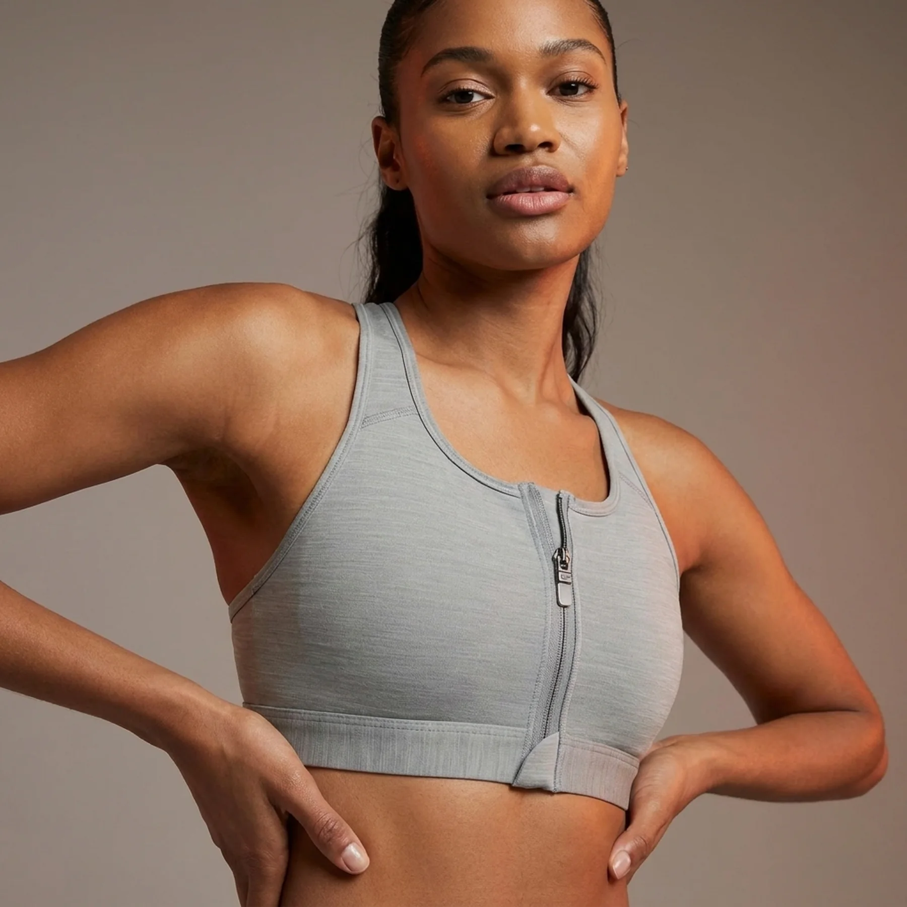 Спортивний топ жіночий Nike Women’S Medium-Support Padded Zip-Front Sports Bra (DD1205-073)