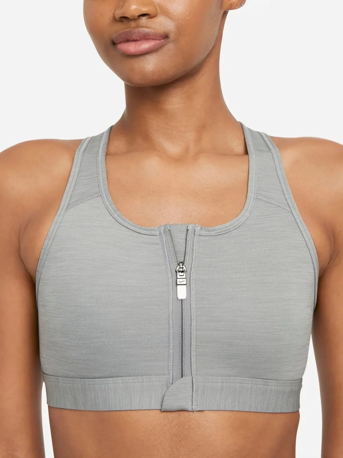 Спортивний топ жіночий Nike Women’S Medium-Support Padded Zip-Front Sports Bra (DD1205-073)