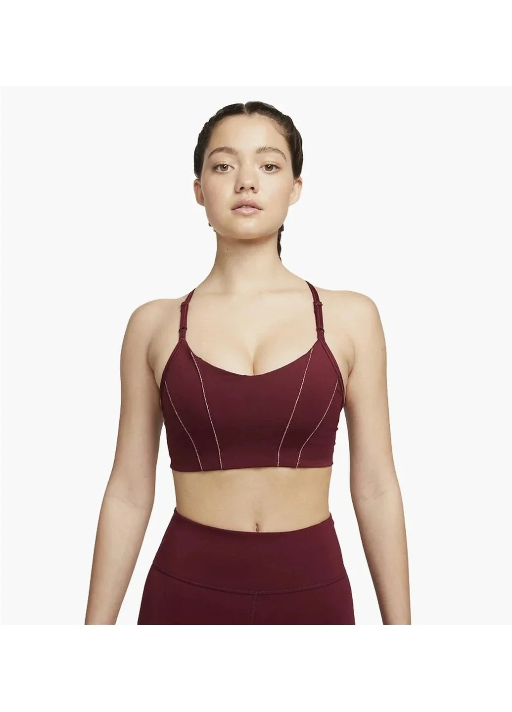 Спортивний топ жіночий Nike Yoga Dri Fit Indy Light Support Bra (DD1407-638)