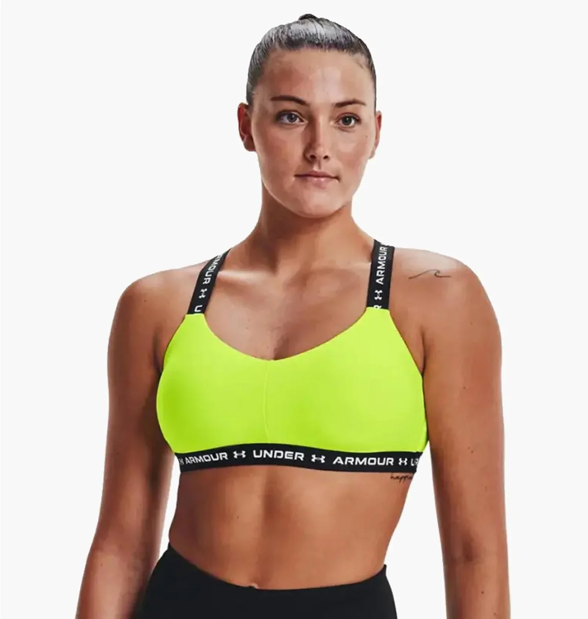 Спортивний топ жіночий Under Armour Crossback Mid Green (1361033-731)