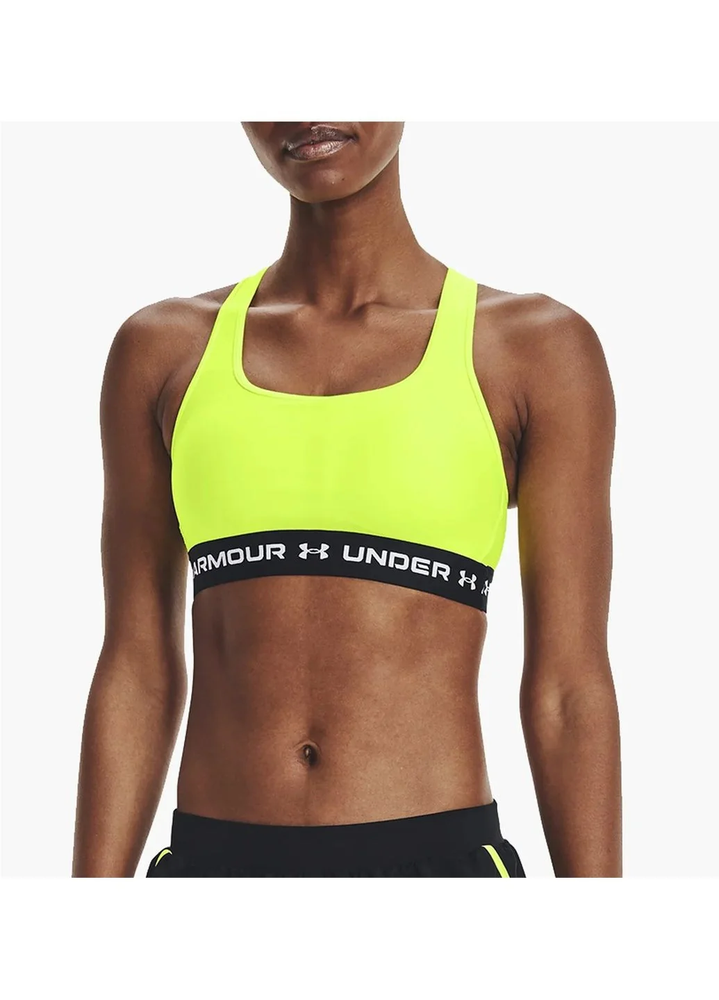 Спортивний топ жіночий Under Armour Crossback Mid Green (1361034-731)