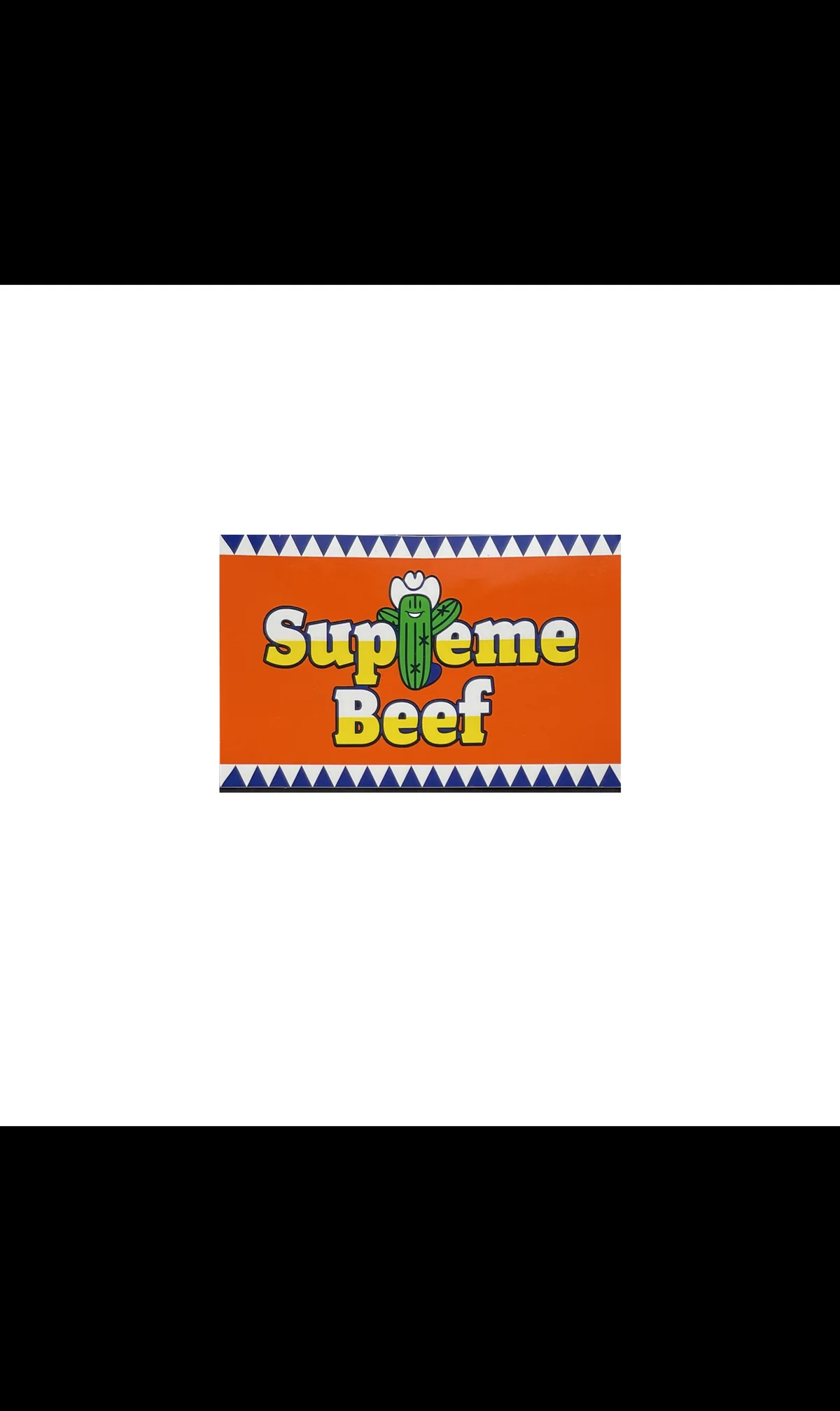 Стікер Supreme Beef Sticker (SS25)