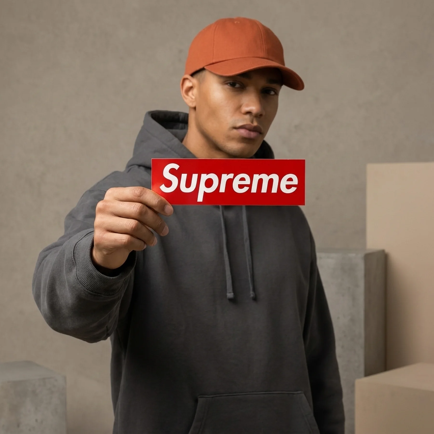 Стікер Supreme Box Logo Sticker