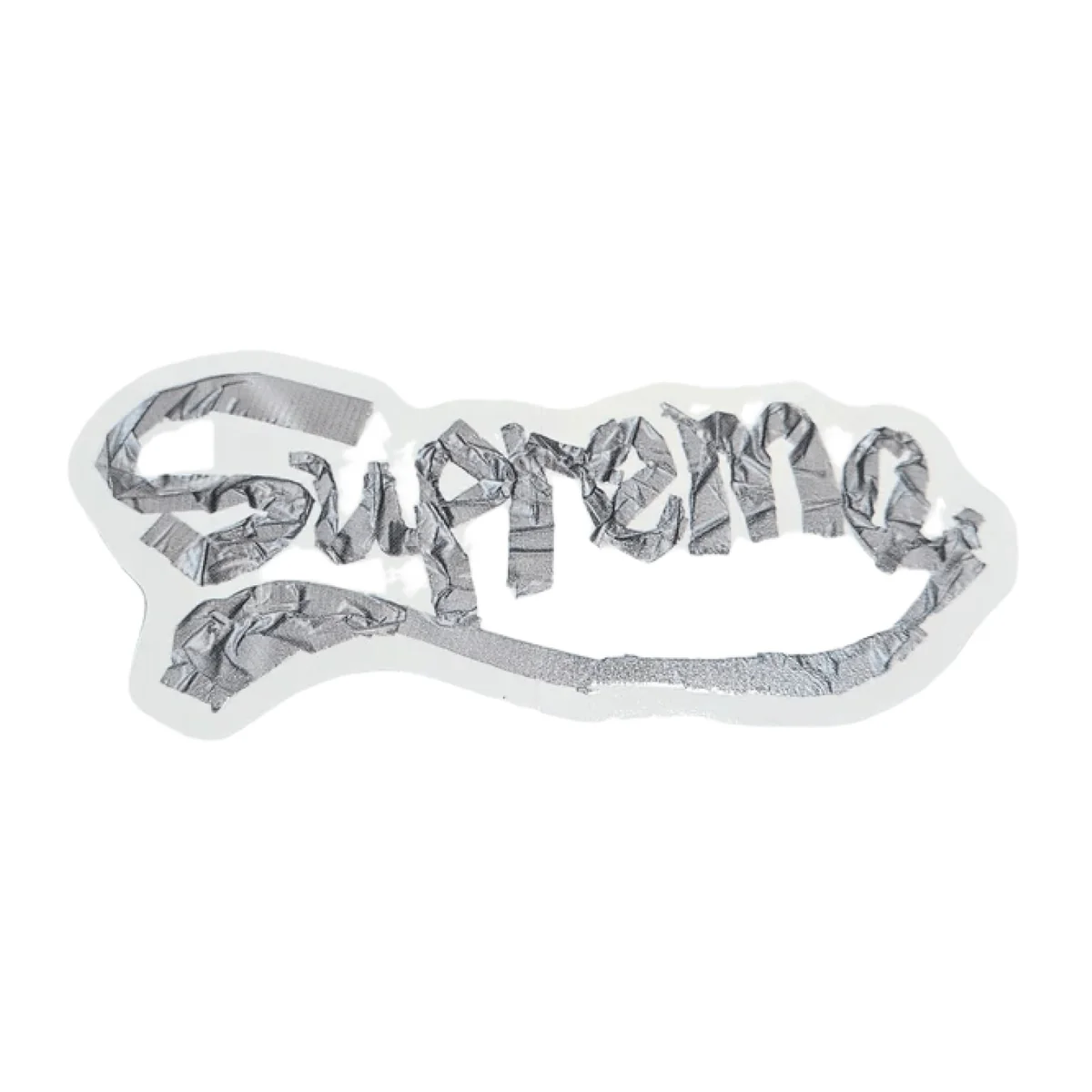 Стікер Supreme 'Duct Tape Script' Grey Sticker (SS25)