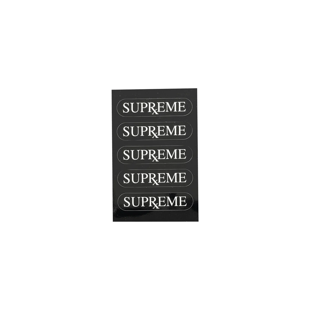 Стікер Supreme RX Sticker Black (FW25)