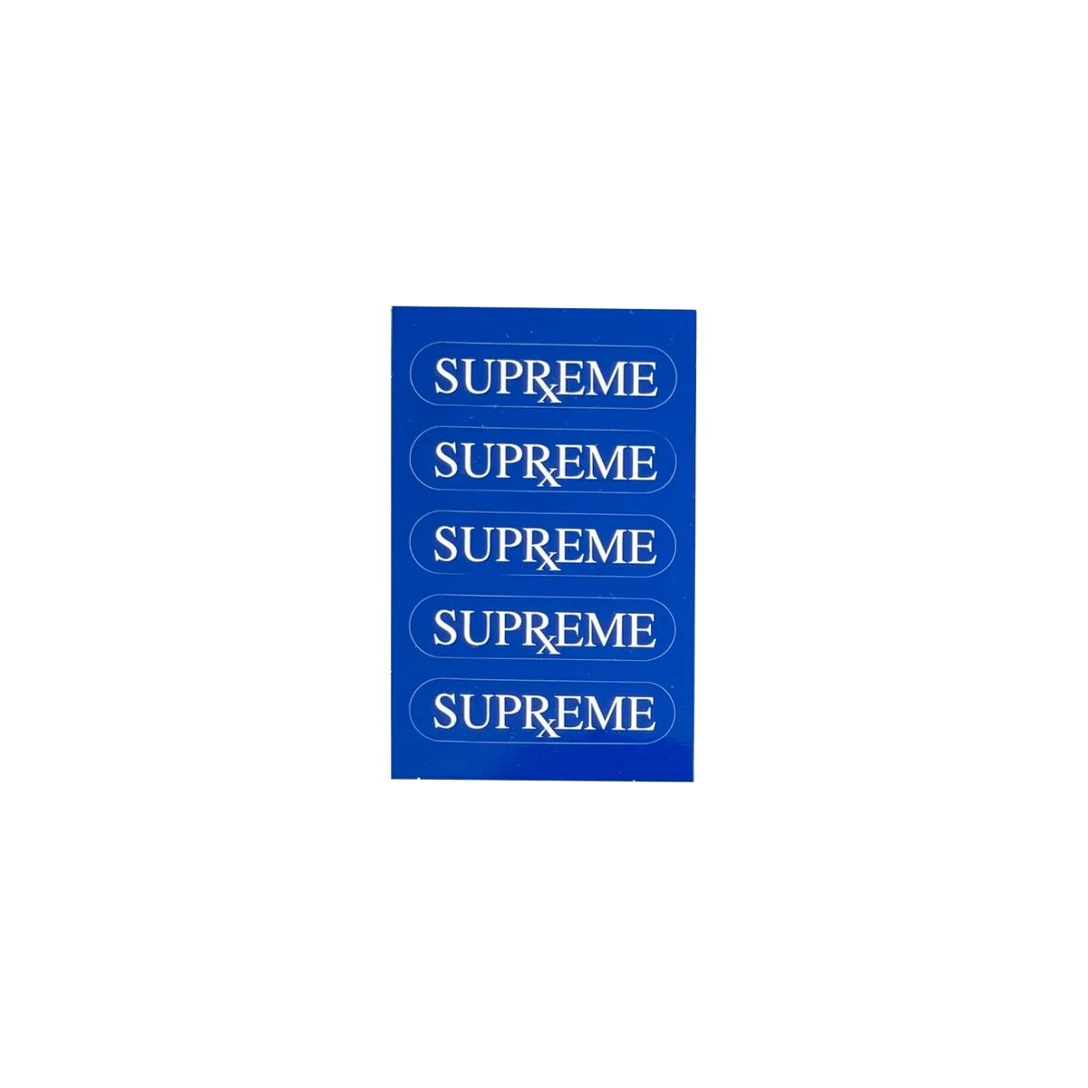 Стікер Supreme RX Sticker Blue (FW25)