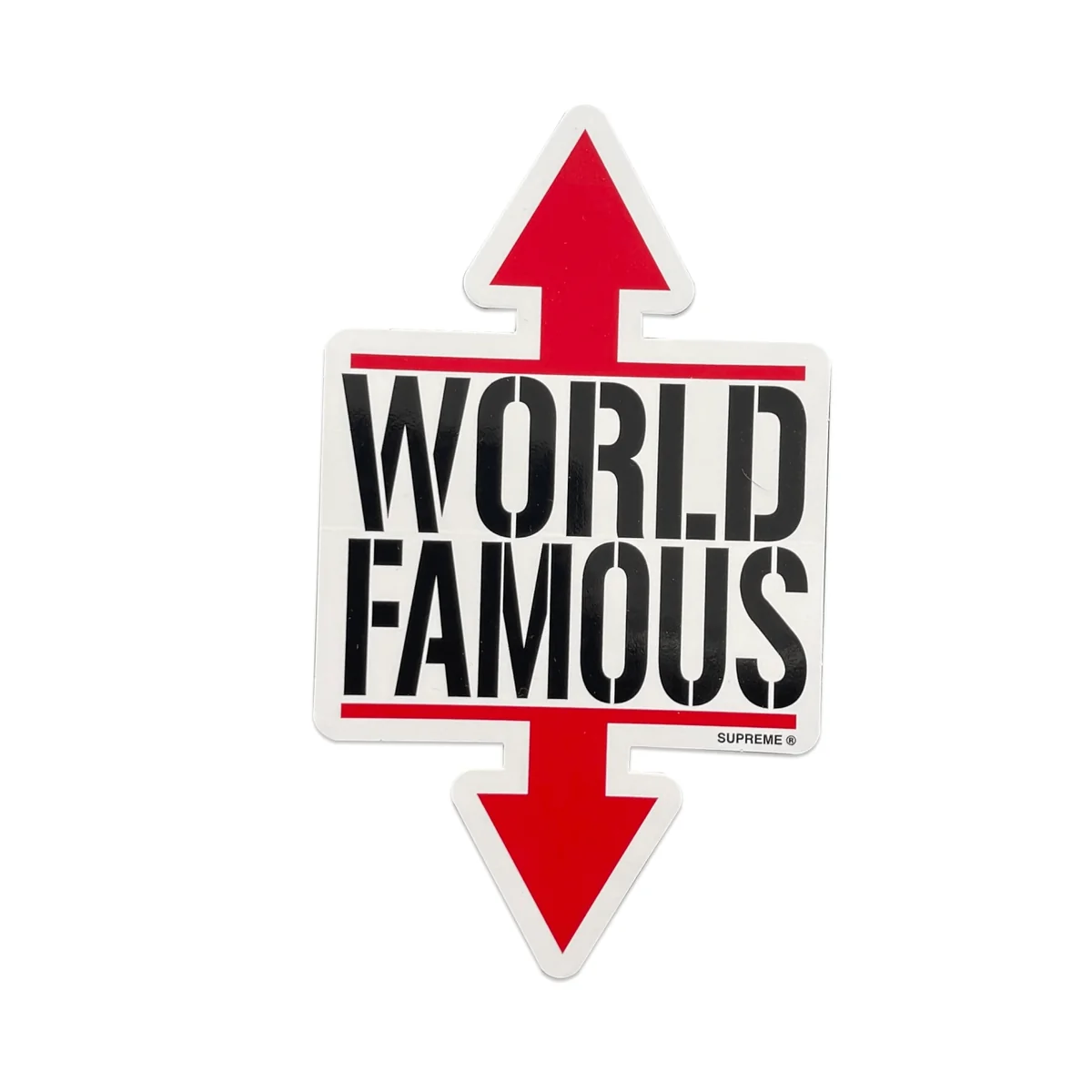 Стікер Supreme World famous Sticker (SS26)