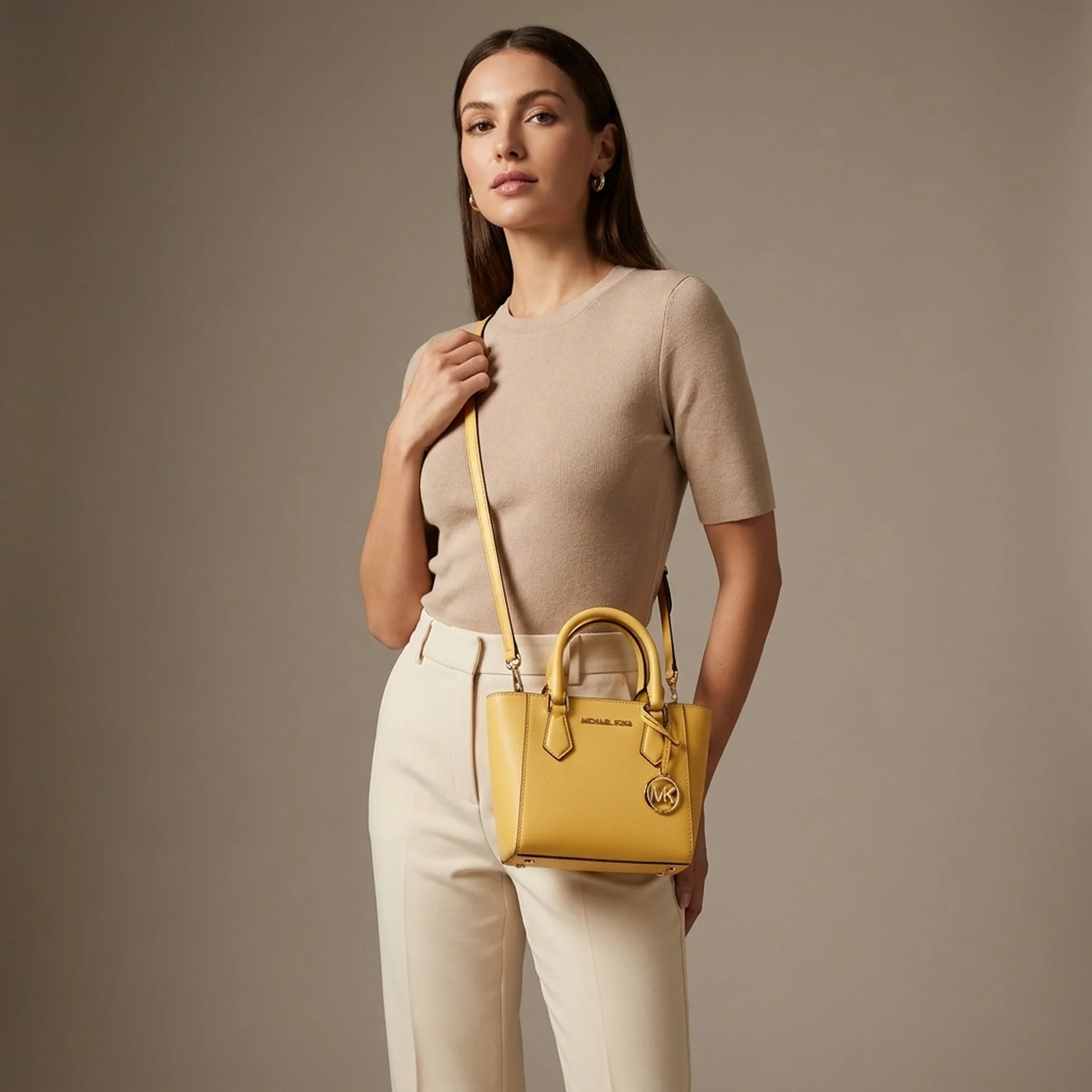 Стильна сумка Michael Kors 1159811553 (Жовтий, One size)