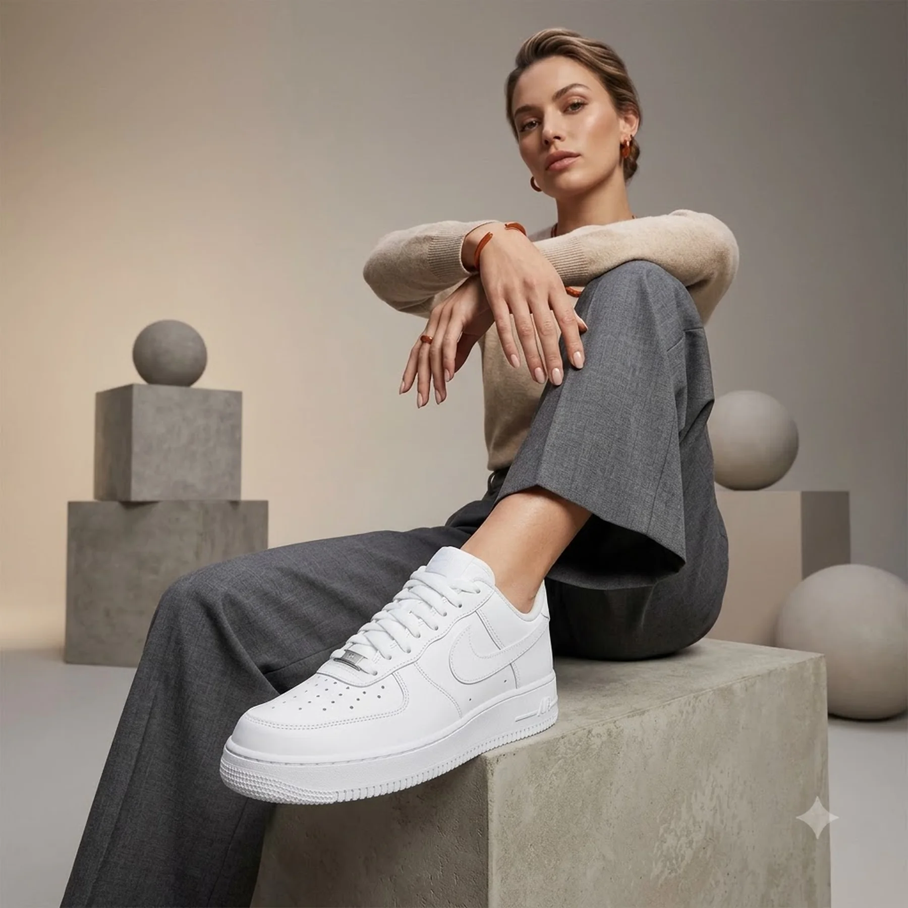 Стильні кросівки Nike Air Force 1 '07 40