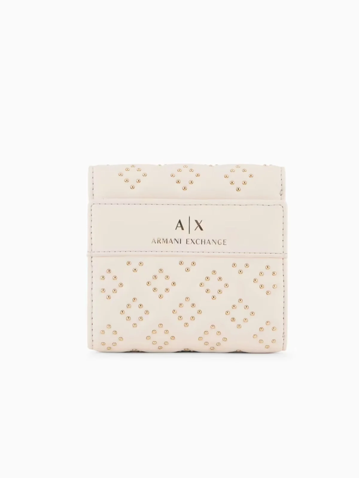 Стильний гаманець Armani Exchange з логотипом 1159826513 (Молочний One size)