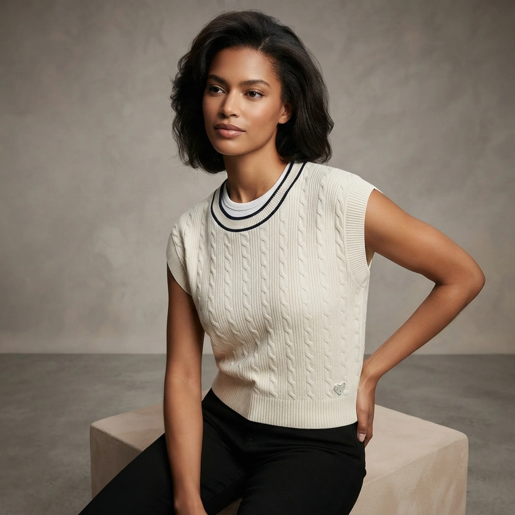 Стильний жилет GUESS в'язаний 1159837250