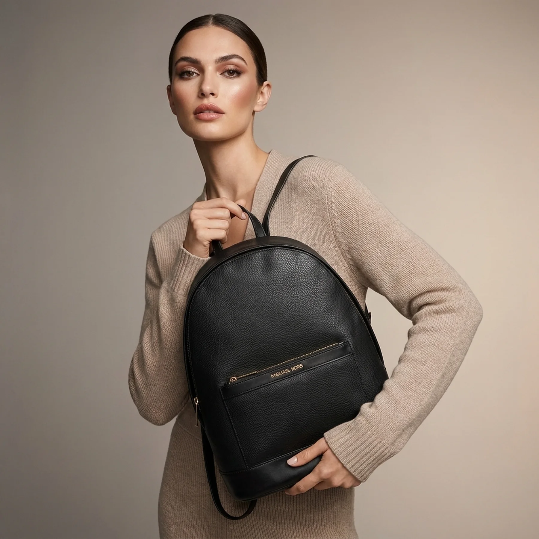Стильний жіночий рюкзак Michael Kors 1159814181 (Чорний, One size)
