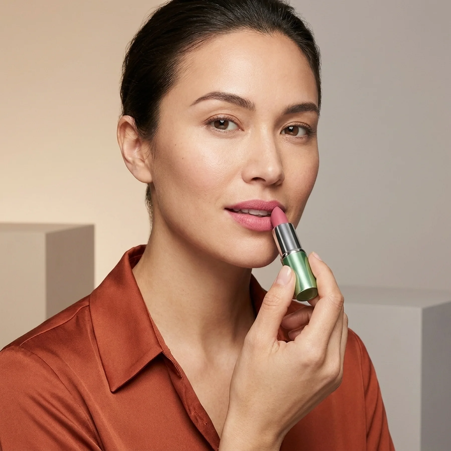 Стойкая матовая помада для губ Clinique Pop Longwear Lipstick Matte 3,9 г 13 Peony Pop