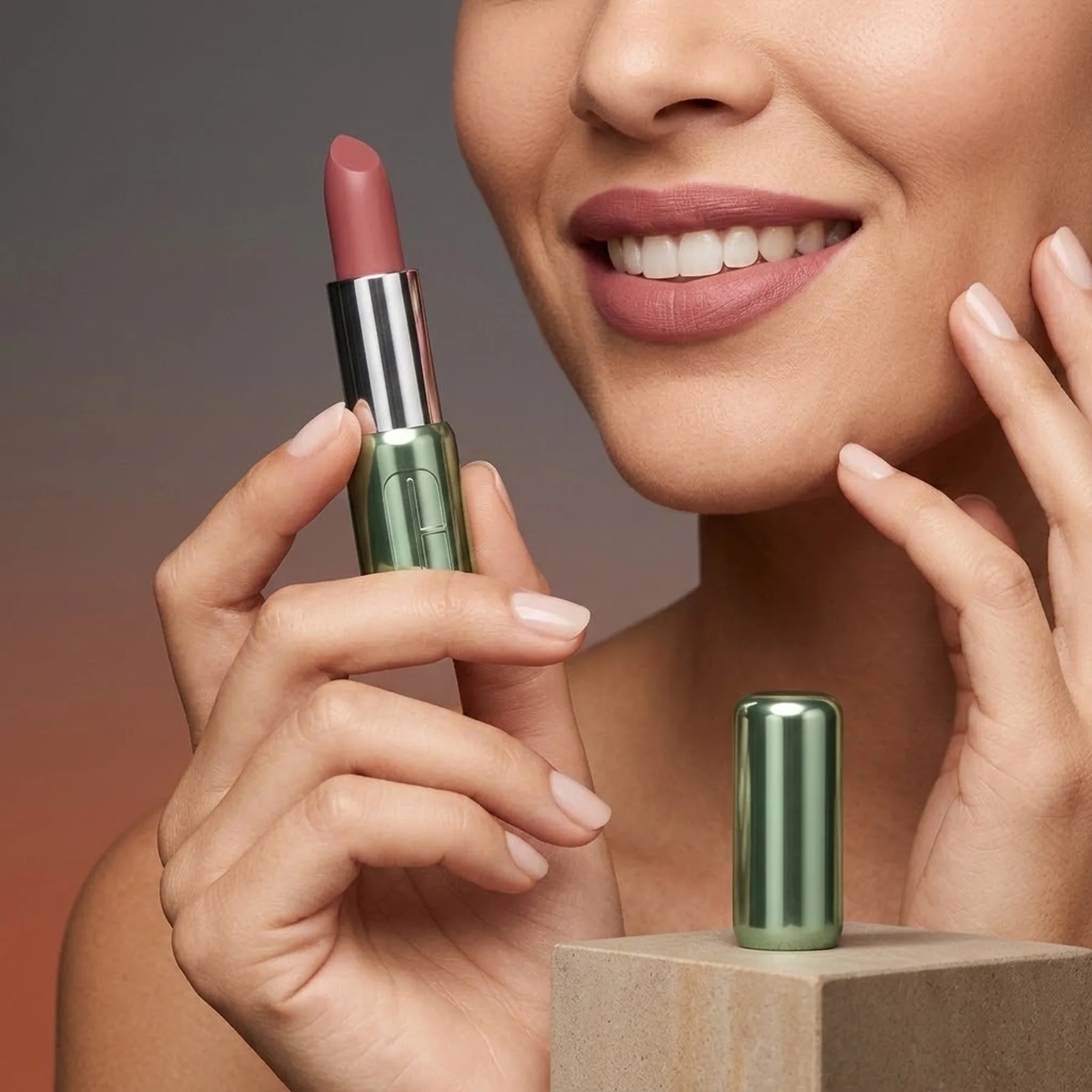 Стойкая матовая помада для губ Clinique Pop Longwear Lipstick Matte 3,9 г 09 Beach Pop