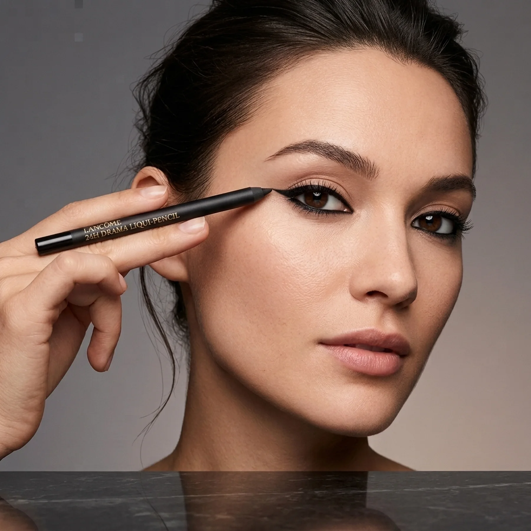 Стойкая гелевая подводка-карандаш Lancome 24H Drama Liqui-Pencil 1.2 г 01 Cafe Noir