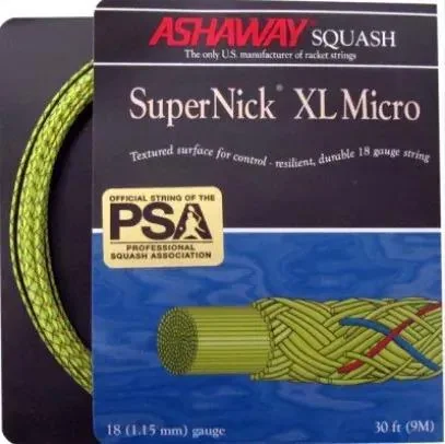 Струна Ashaway Super Nick XL Micro 1.15 yellow