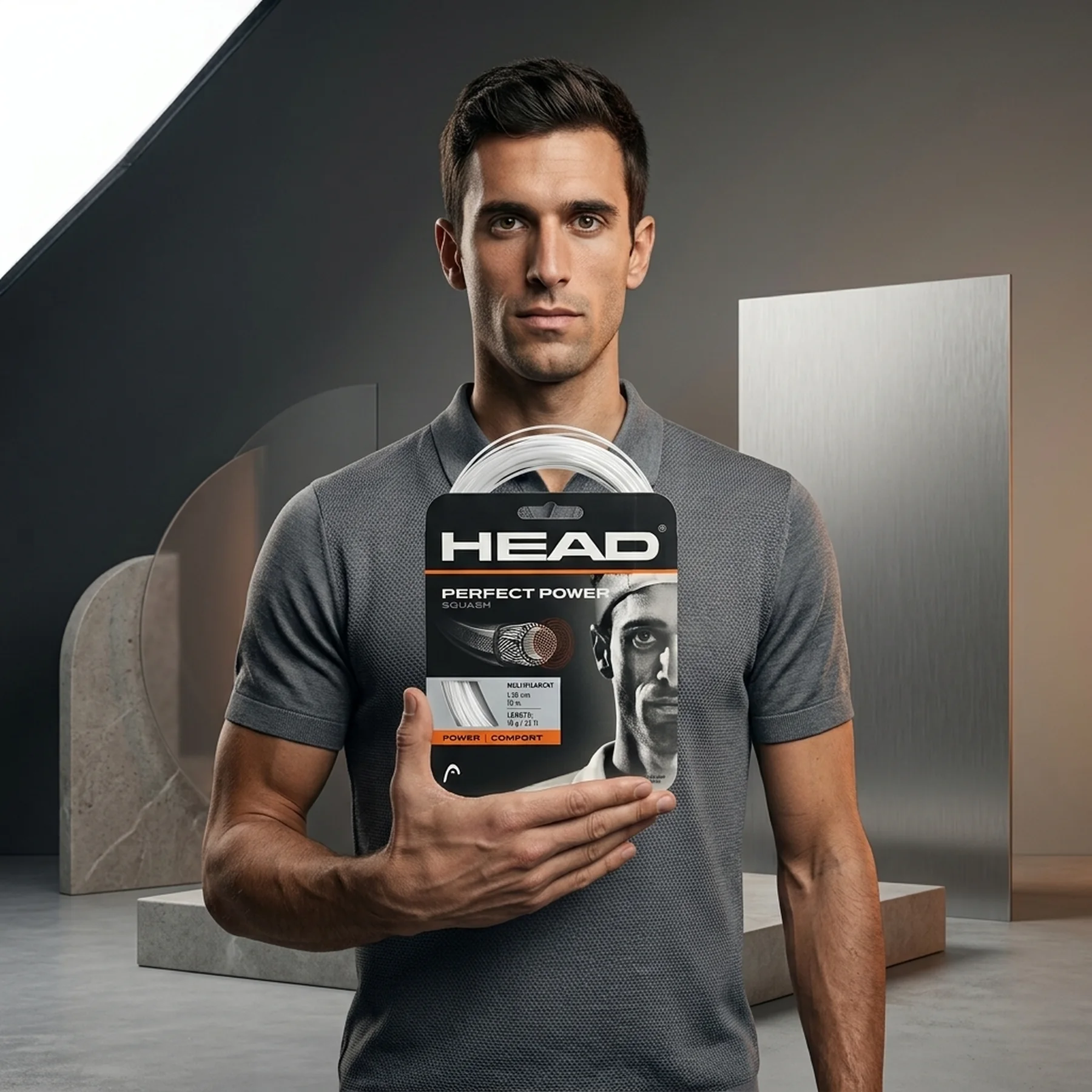 Струна для сквошу Head Perfect power wh 1.25 10 m