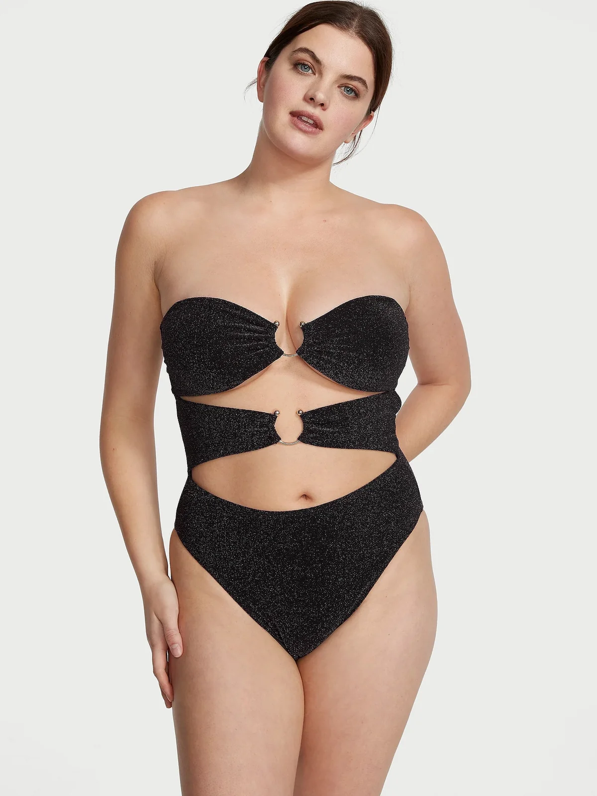 Суцільний купальник Victoria´s Secret 1159813855 (Чорний, M)