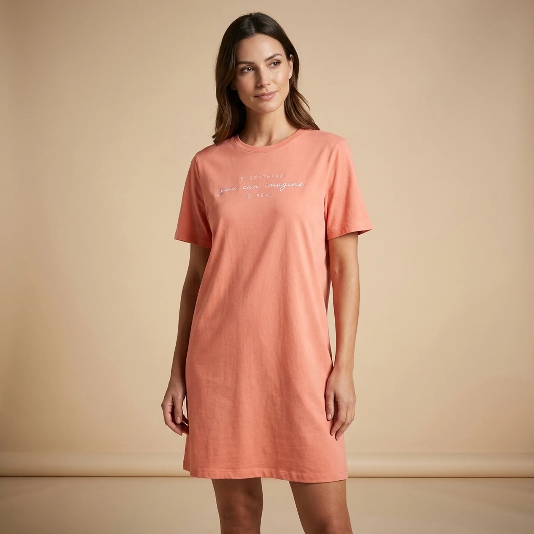 Сукня ONLAVA LIFE DRESS S/S BOX JRS 15231599 Burnt Coral ONLY M Кораловий