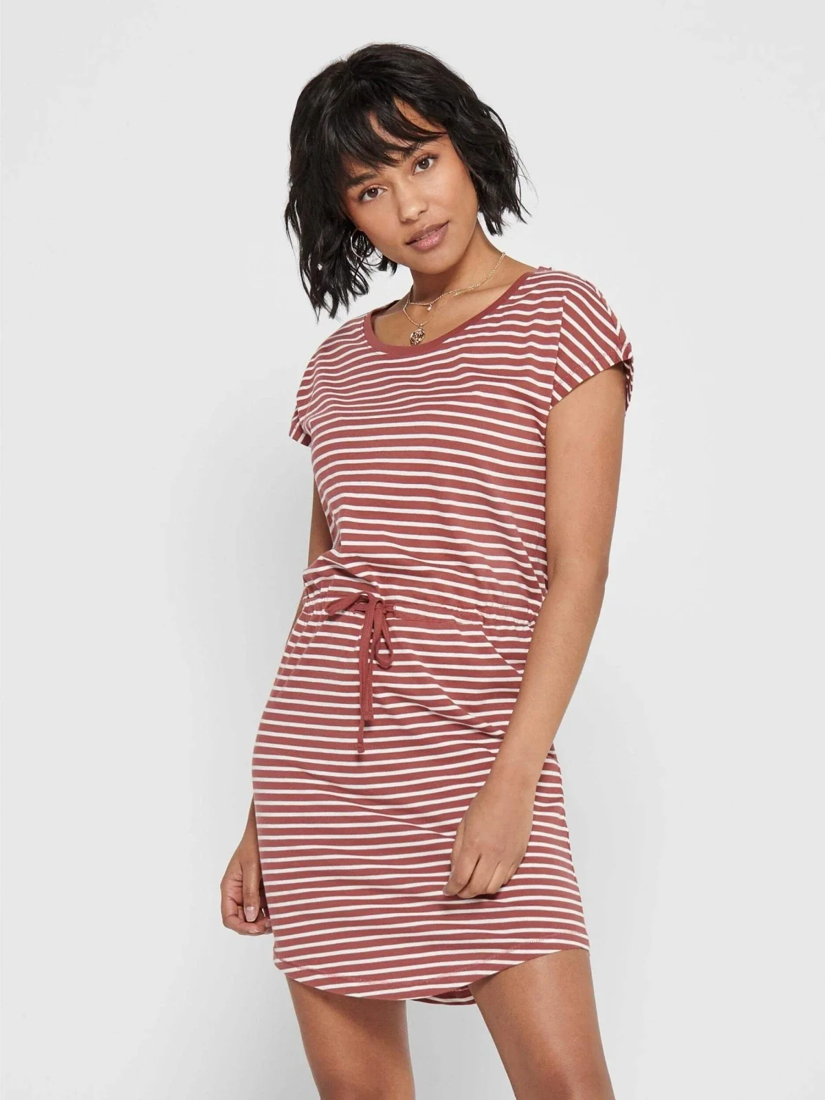 Сукня ONLMAY LIFE S/S DRESS NOOS 15153021 Apple Butter ONLY M Червоний