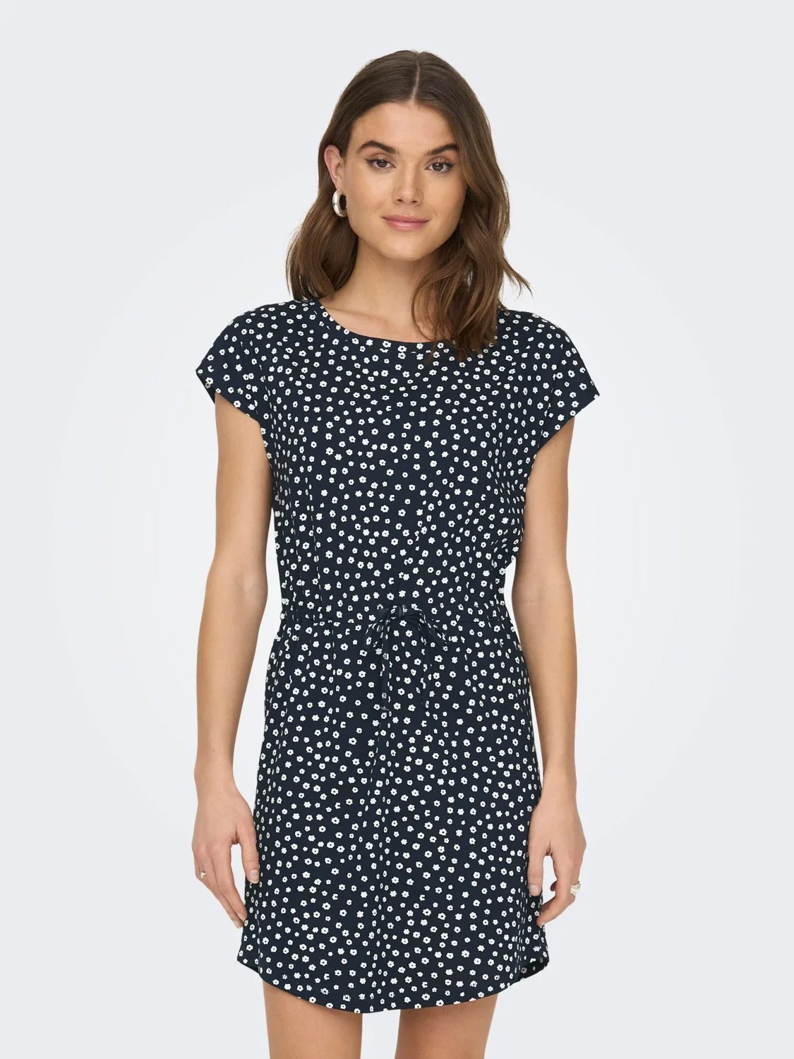 Сукня ONLMAY S/S DRESS NOOS 15153021-Night Sky-AOP:Lea flower ONLY L Темно-синій