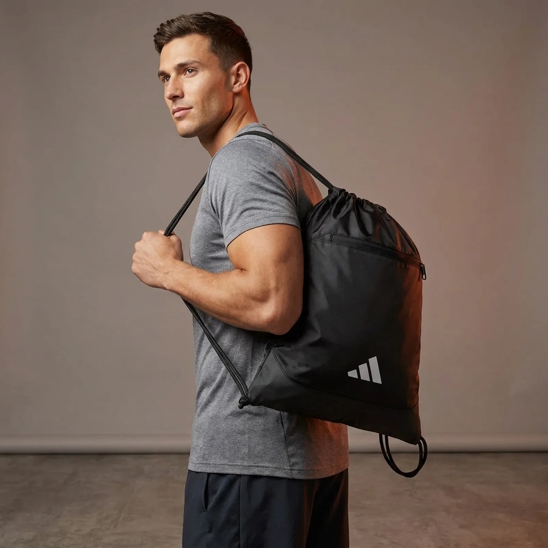 Рюкзак Adidas TIRO GYMSACK 13,8L чорний 47 х 36 см (JY7992)