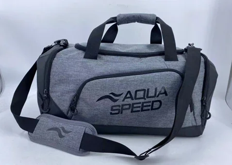 Сумка Aqua Speed Duffel bag M 60146 35L сірий, чорний Уні 48x25x29см
