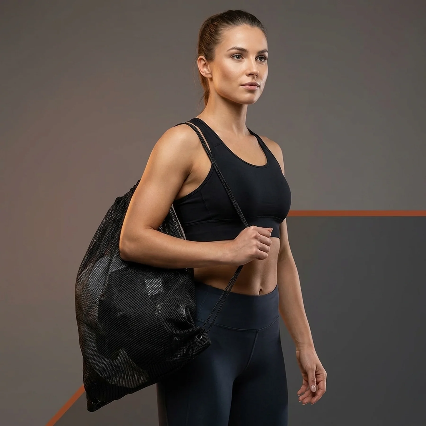 Сумка Aqua Speed MESH BAG 6094 чорний Уні 31x38cм
