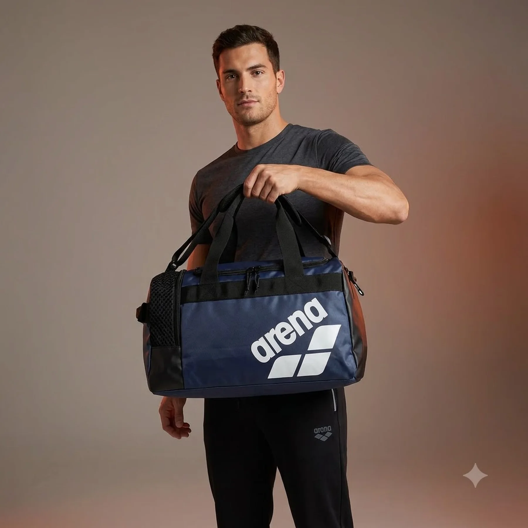 Сумка Arena ALL SET DUFFLE 25L темно-синій 40 х 25 х 25 см (010236-400)