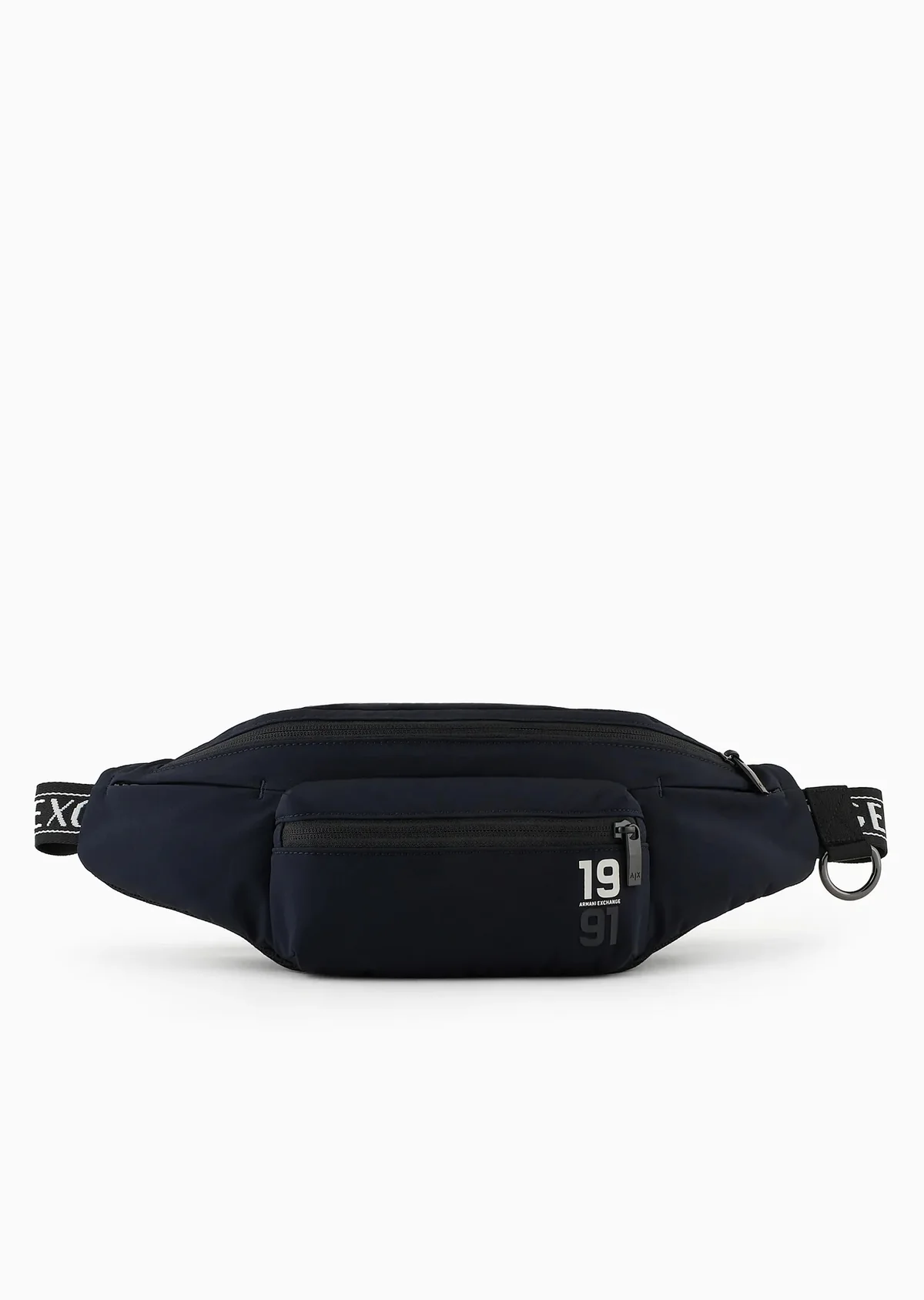 Сумка Armani Exchange бананка 1159816468  (Білий/синій One size)