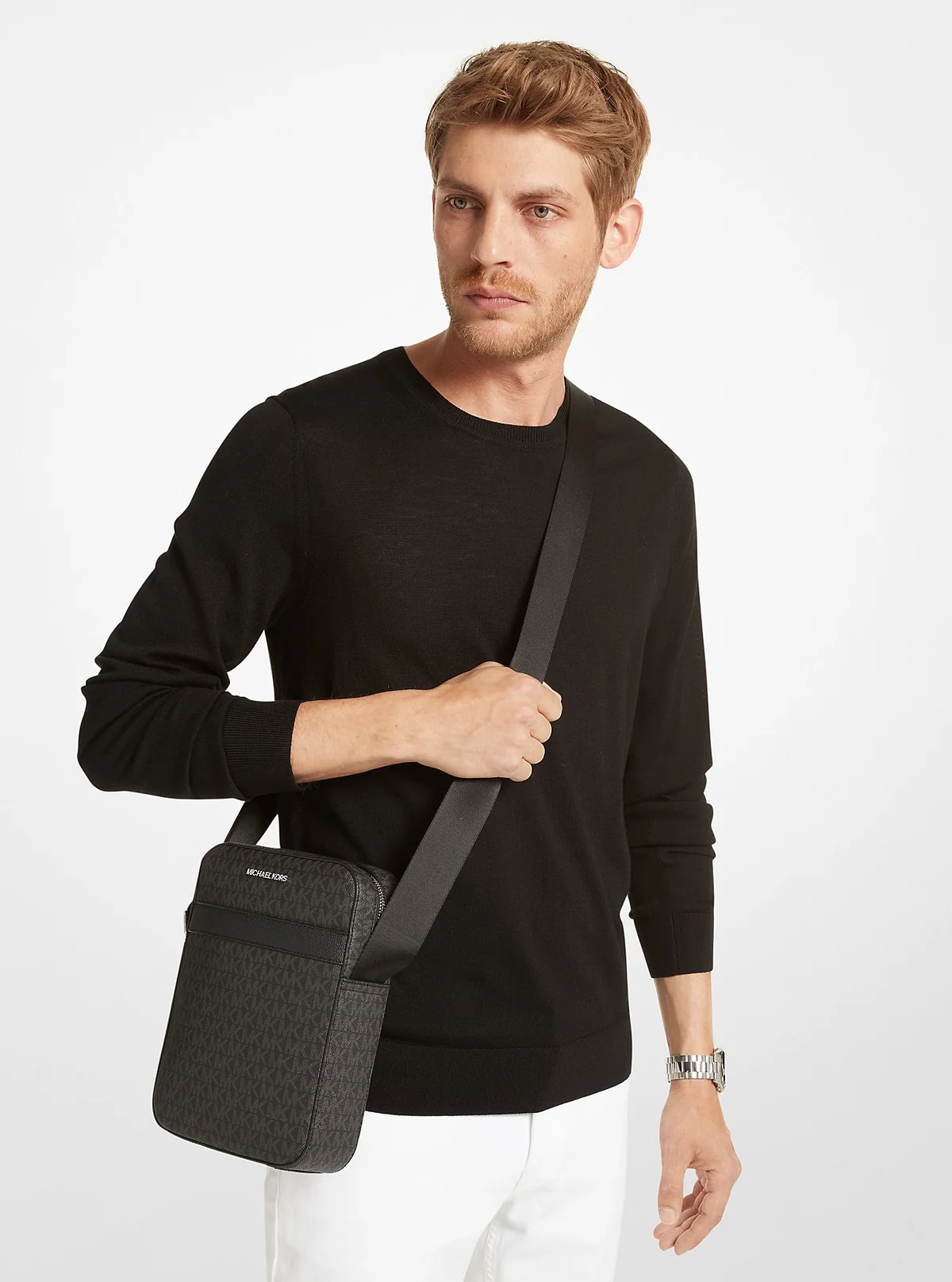 Сумка через плече Cooper Michael Kors кроссбоді 1159858547 Чорний