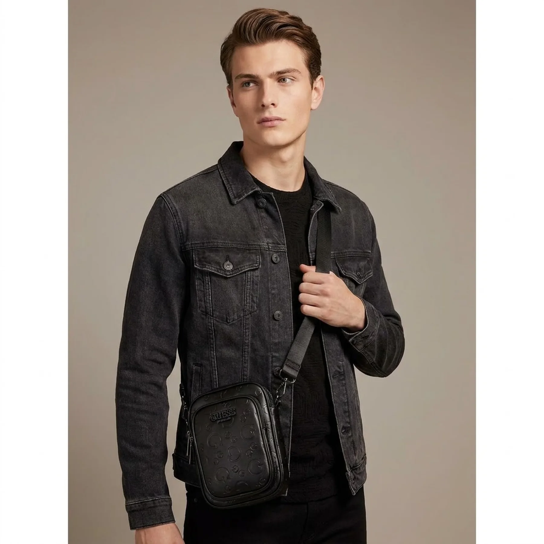 Сумка через плече Guess 1159840898 (Чорний One size)