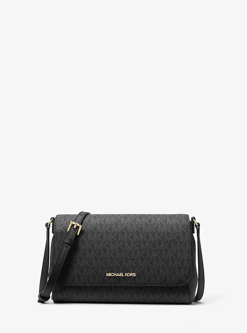 Сумка через плече JET SET ITEM Michael Kors з монограмою 1159857062 Чорний