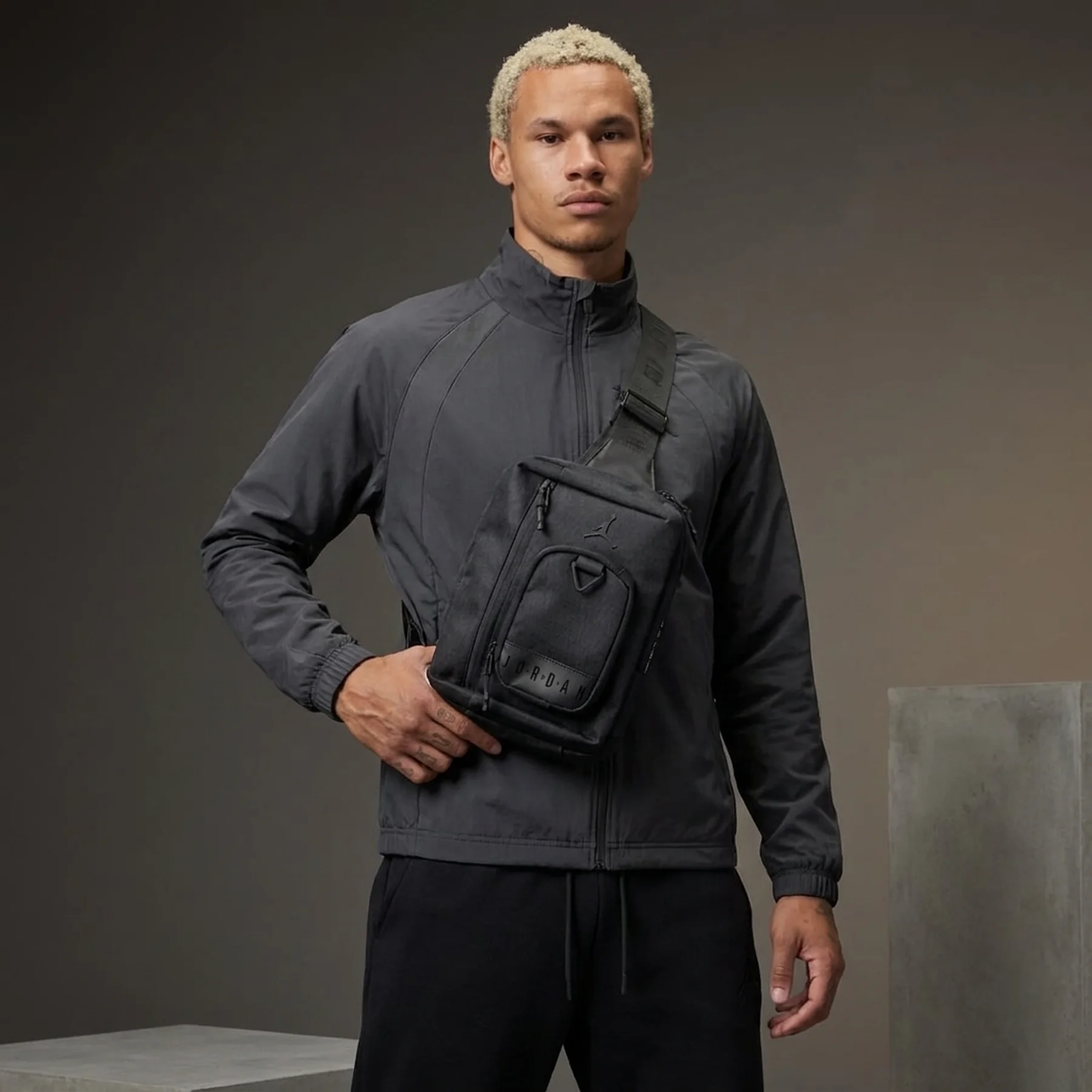 Jordan Jam Collectors Crossbody Bag Black