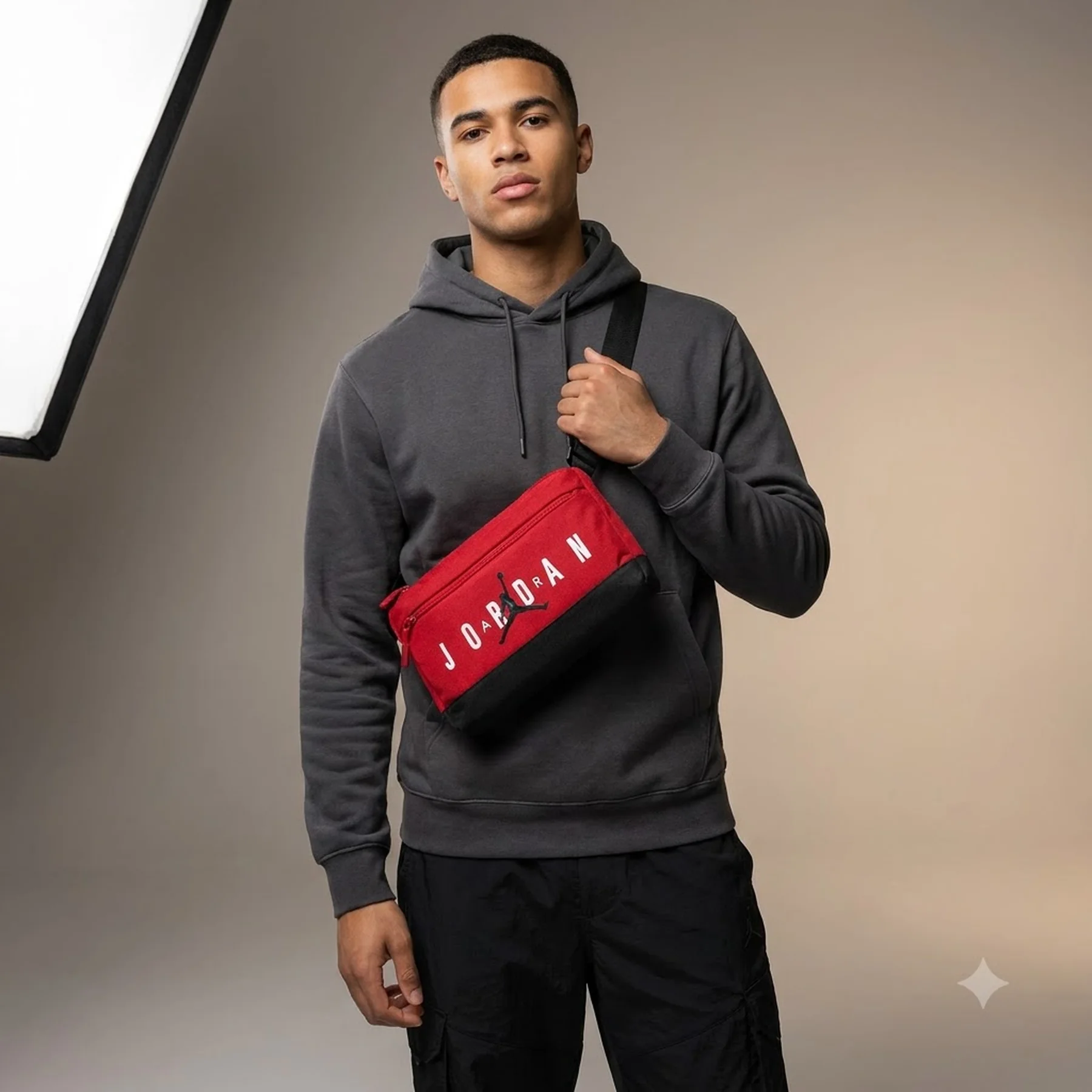 Сумка через плече Jordan Jam Hbr Crossbody Bag Red (SM9031-R78)