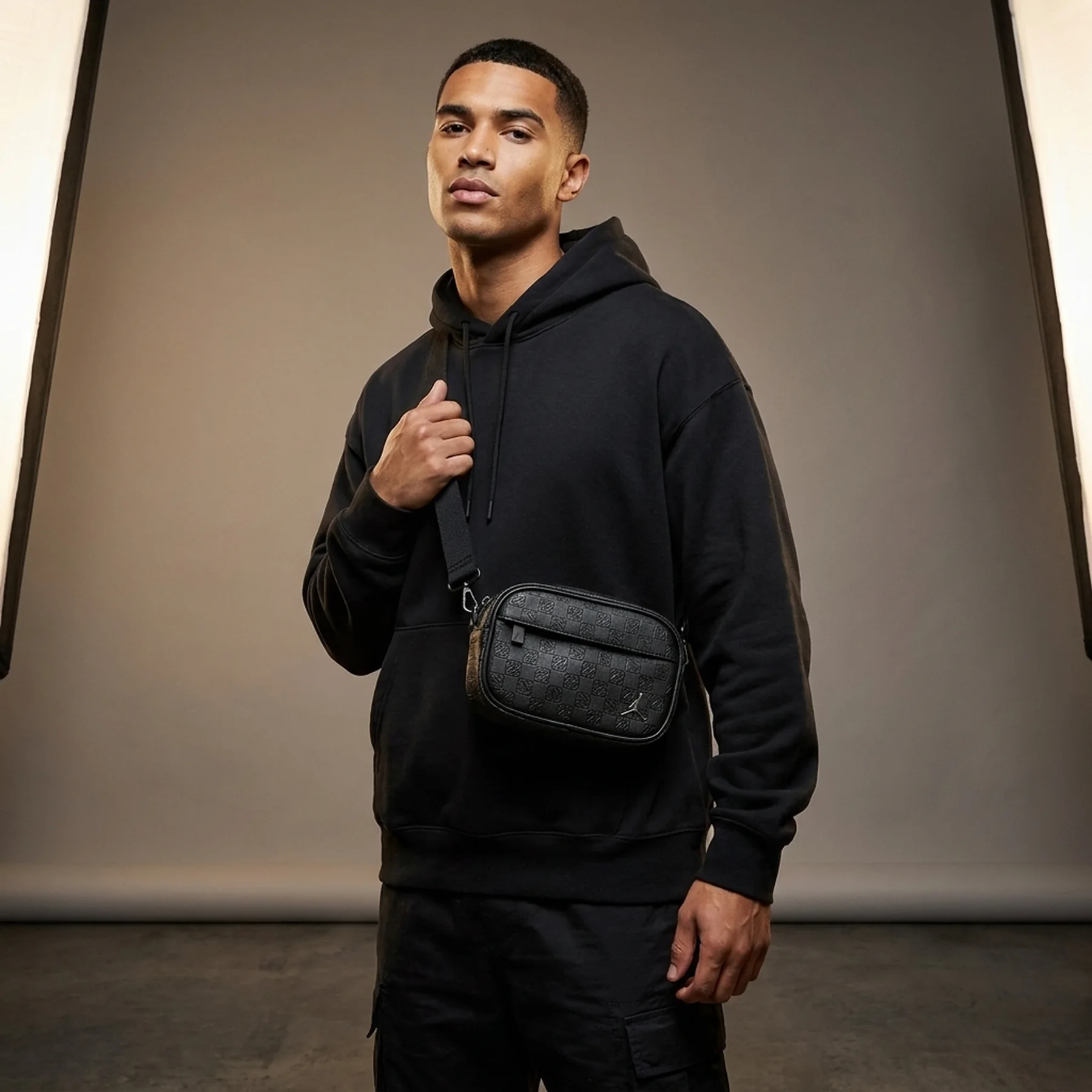 Nike Monogram Camera Bag Black