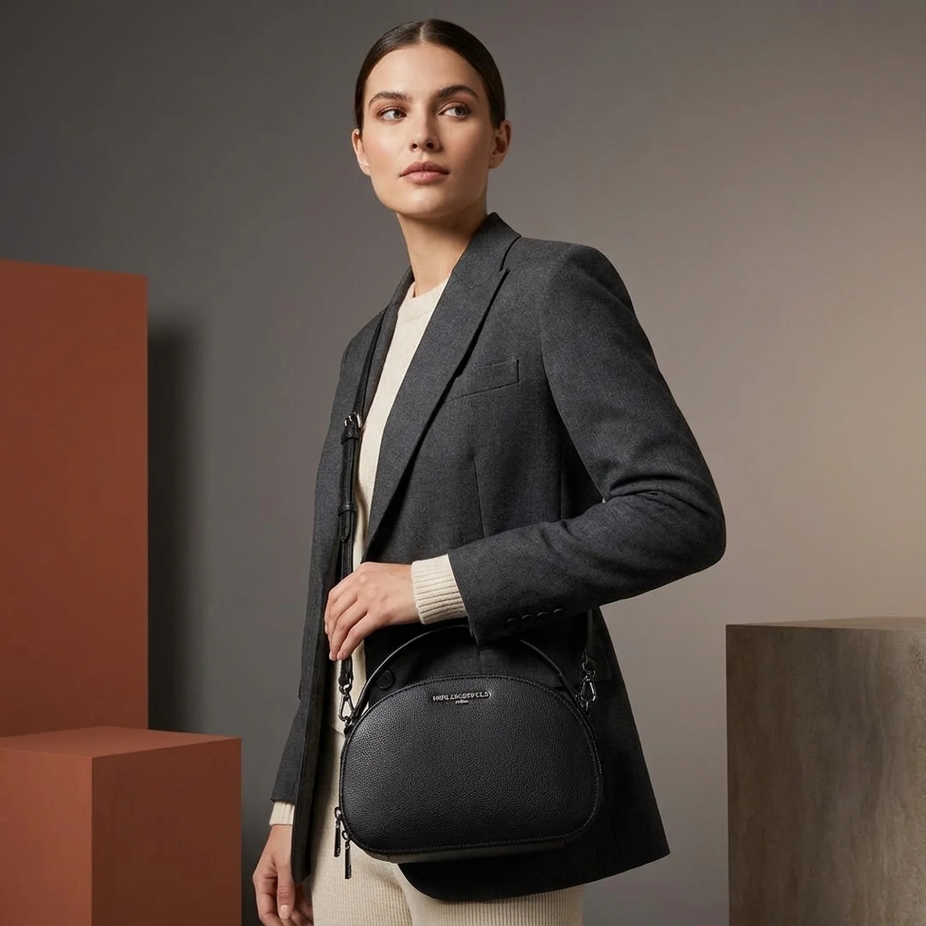 Сумка через плече Karl Lagerfeld Paris 1159812764 (Чорний, One size)