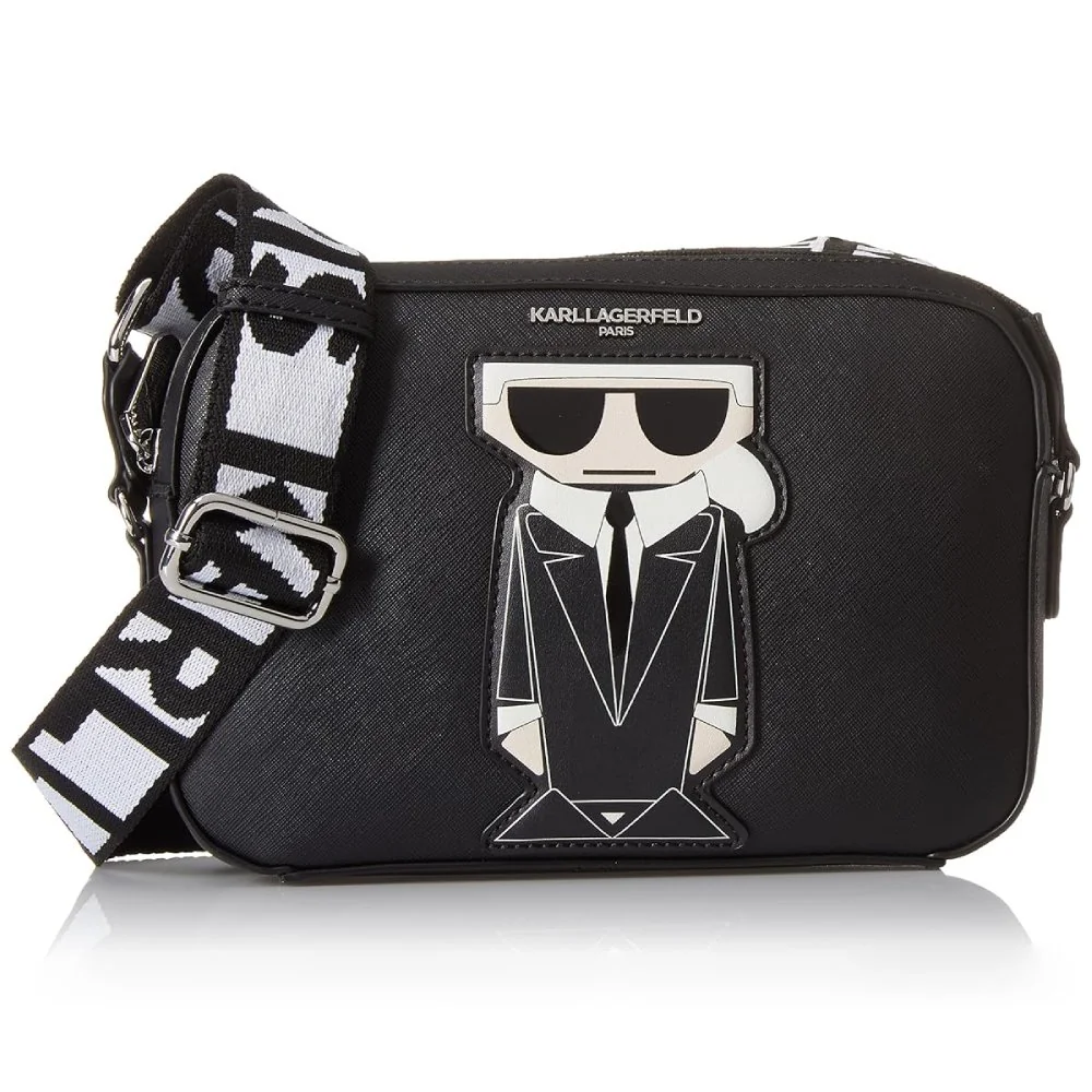 Сумка через плече Karl Lagerfeld Paris кроссбоді 1159853966 Чорний