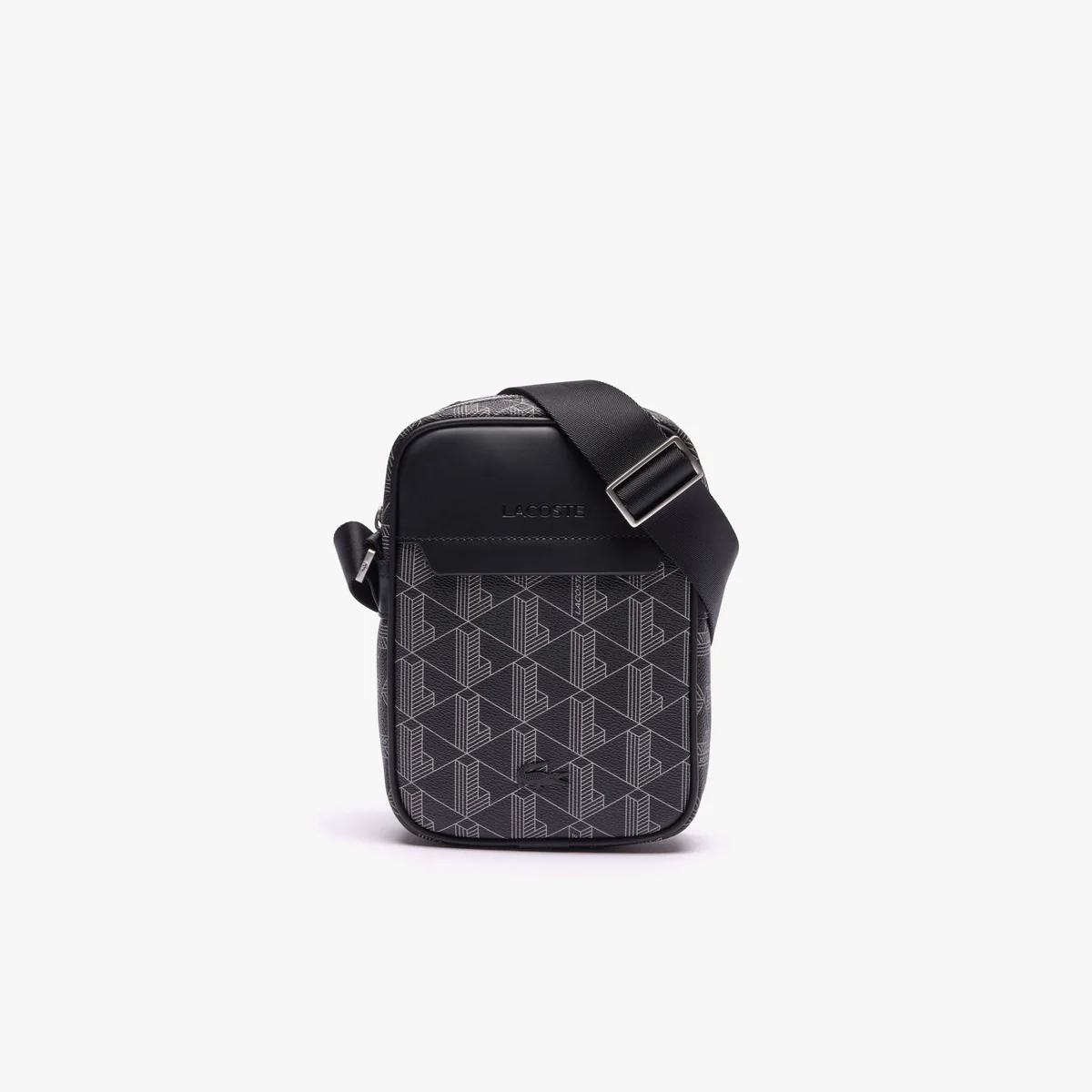 Сумка Lacoste Monogram Grey/Black