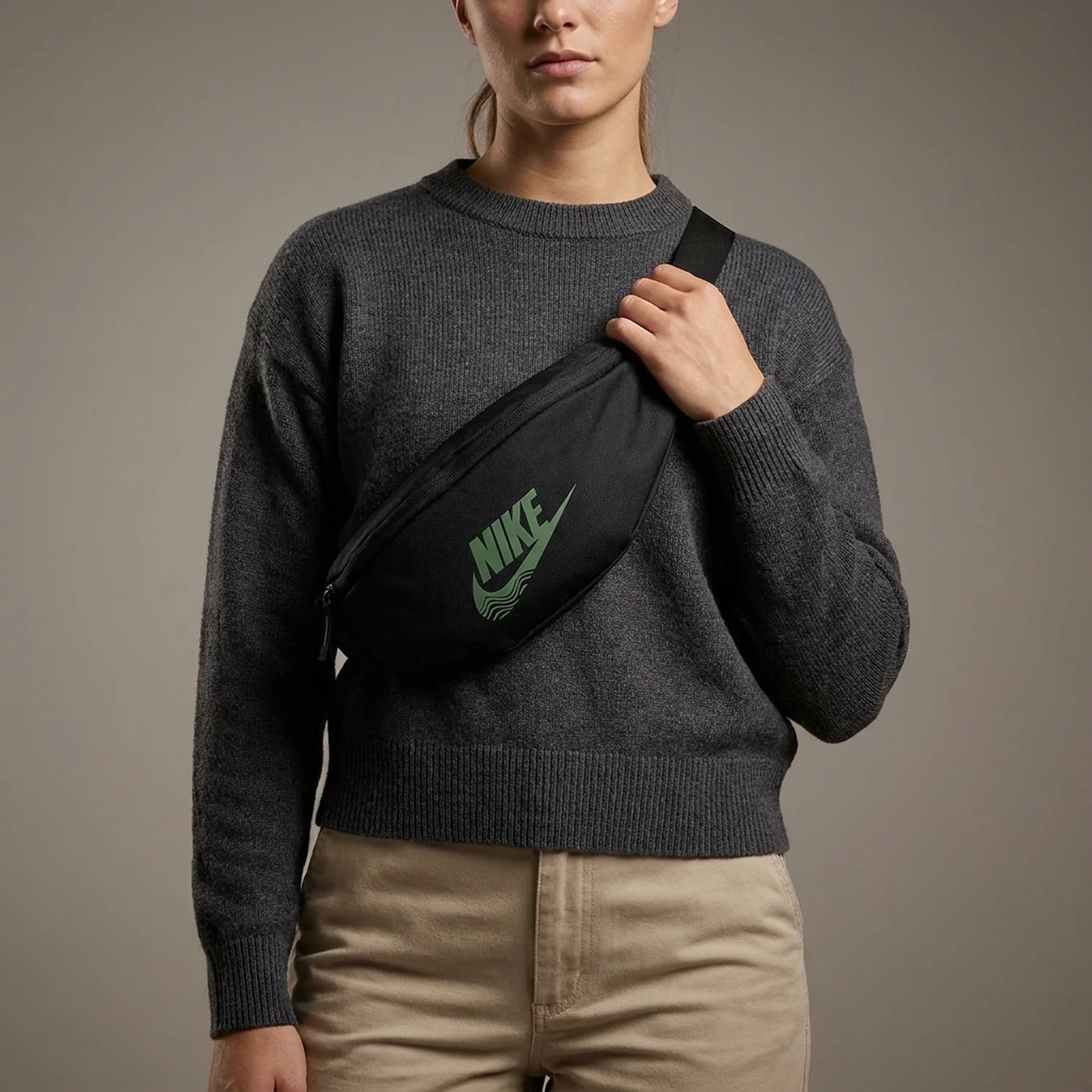 Сумка через плече Nike Nk Hritge Wstpck-Hmn Crft Grx 3L (FN0892-010)