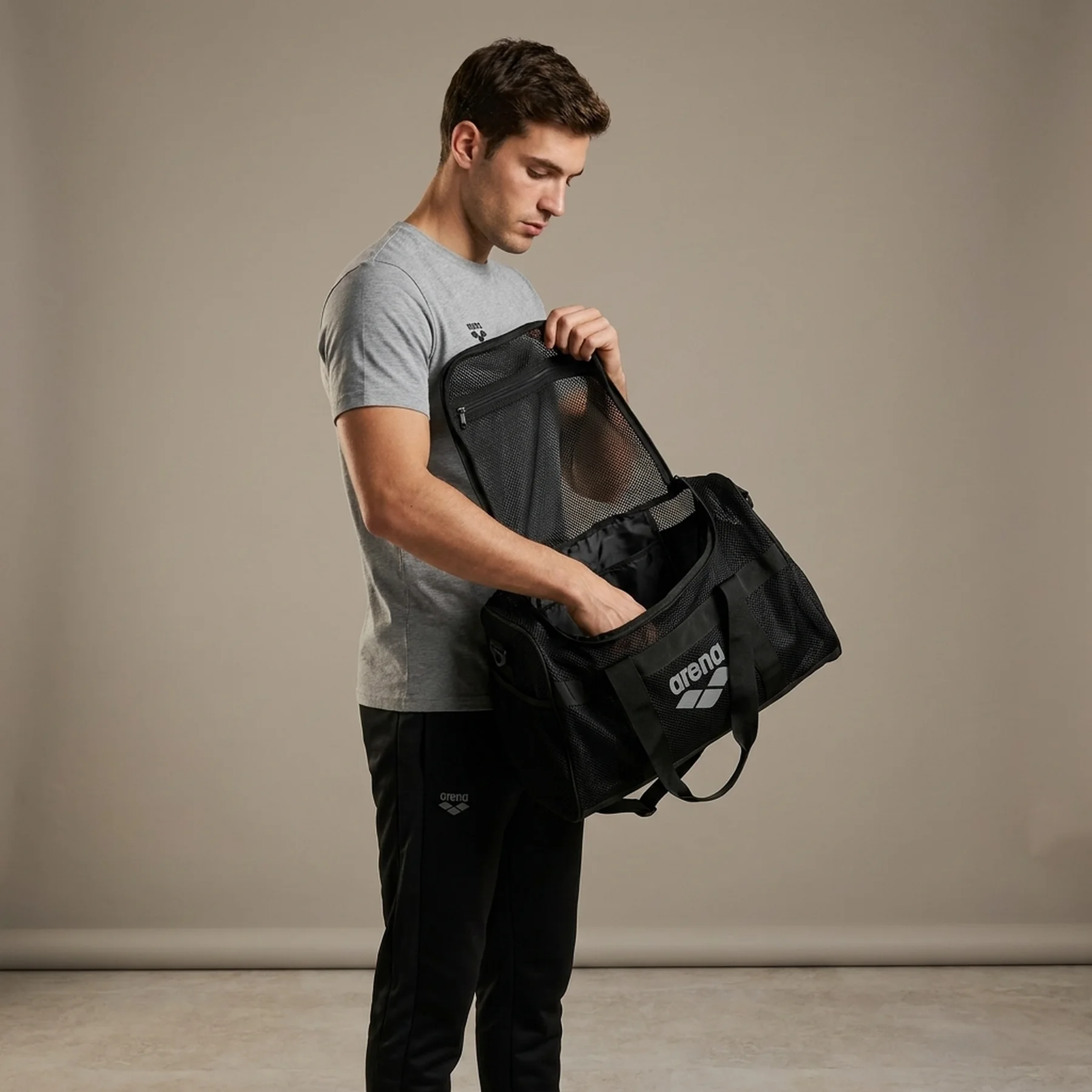 Сумка для взуття Arena All Set Mesh Black (010241-100)