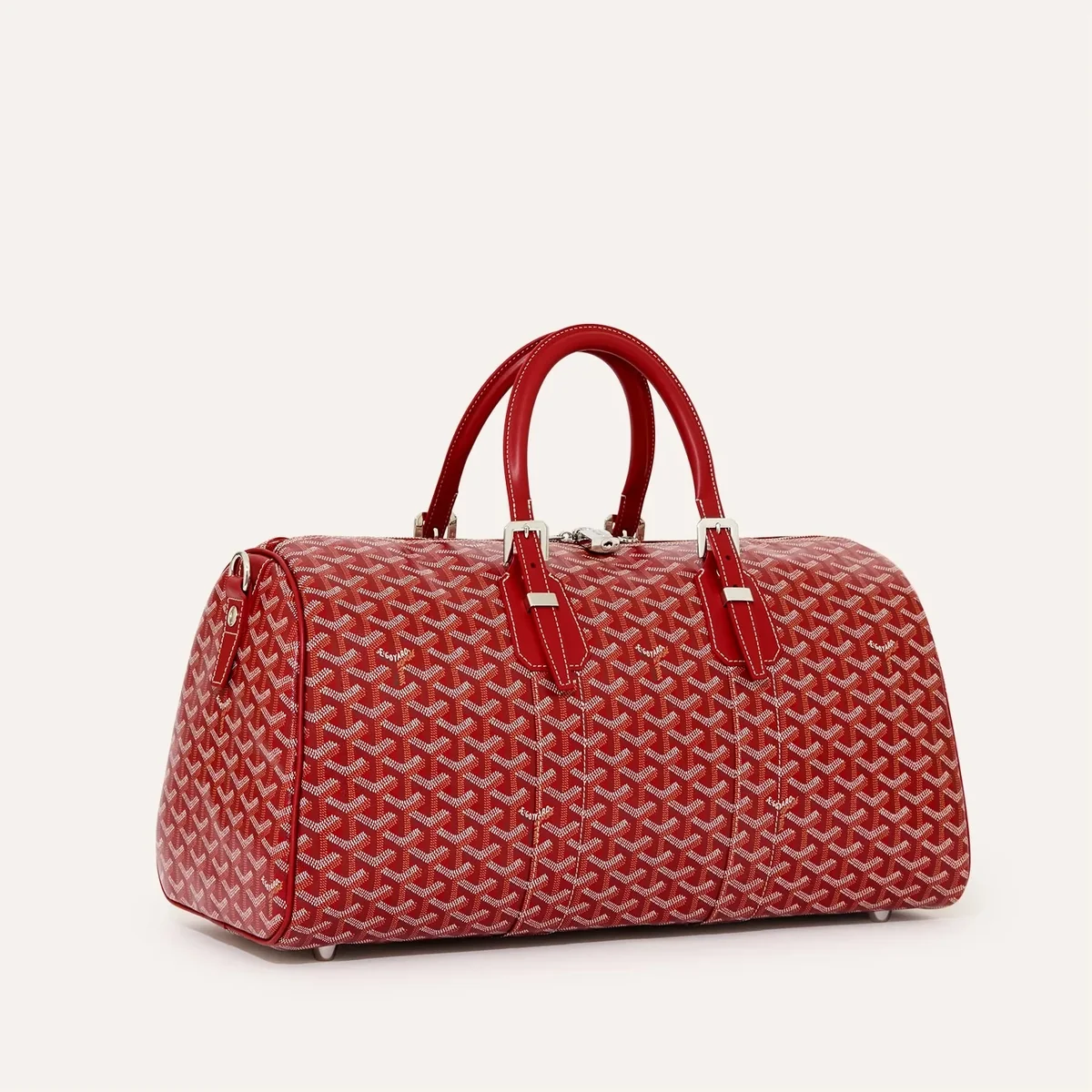 Goyard Boston 45 Bag Red