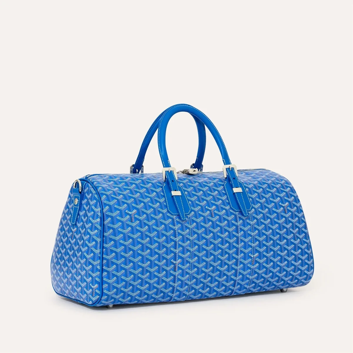 Goyard Boston 45 Bag Sky Blue