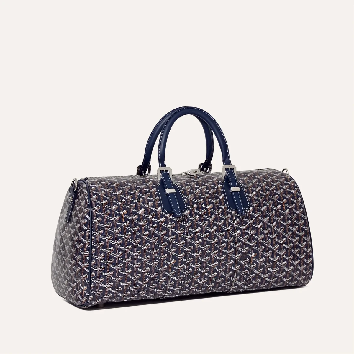 Goyard Boston 45 Bag Navy Blue